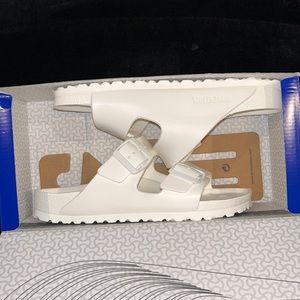 birkenstock white arizona eva sandals